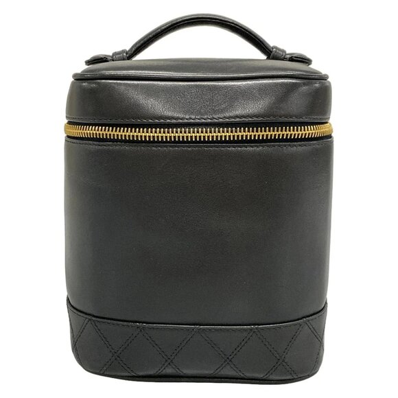 CHANEL Bicolore Black Lambskin Vanity Bag bran673-100325 - Picture 1 of 16